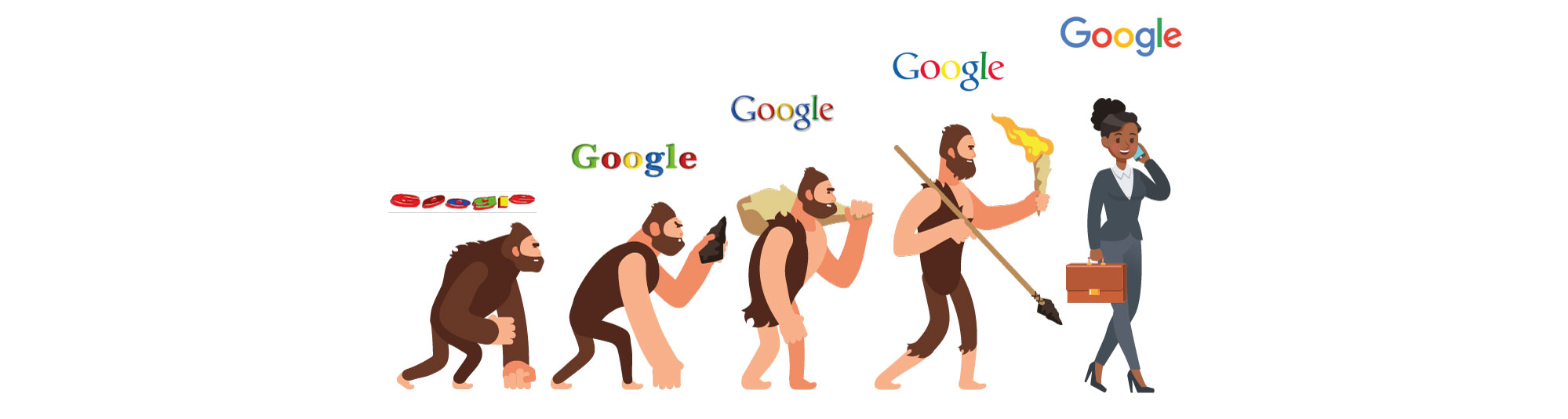 Google evolution concept