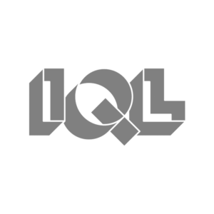 IQL logo in grayscale